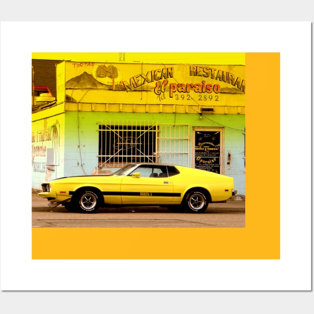 Mustang Mach 1 Wall Art by Hot Rod America